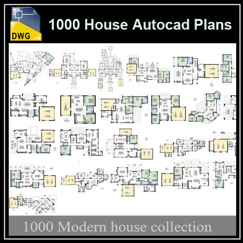 1000 Types of House Autocad Plans (Best Recommanded!!) - CAD Design | Download CAD Drawings | AutoCAD Blocks | AutoCAD Symbols | CAD Drawings | Architecture Details│Landscape Details | See more about AutoCAD, Cad Drawing and Architecture Details